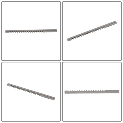 kimllier 1/8 Inch Keyway Broach, B Push-Type, High Speed Steel
