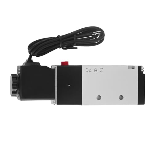 Solenoid Valve DC12V AirTAC 4V210-08 1/4"PT Outlet Wire Pneumatic Air 2 Position 5 Way Electric Single Coil Pilot-Operated - size: 1/4"PT, style: 4V210-08 DC12V Out of line