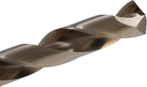 Chicago-Latrobe® 550 Heavy-Duty Cobalt Jobber Drill Bit, 1/64", Pack of 12 (46601) - size: 1/64"