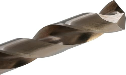 Chicago-Latrobe® 550 Heavy-Duty Cobalt Jobber Drill Bit, 1/64", Pack of 12 (46601) - size: 1/64"