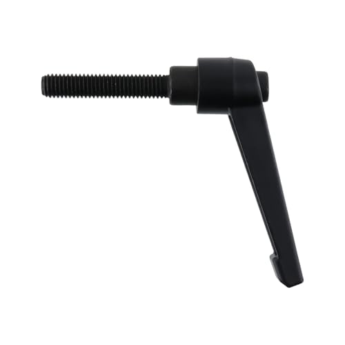 Clamping Lever Handles M8 x 40mm Push Button Ratchet Lever Male Threaded Stud Adjustable Handles Hand Knobs Rotating Screw Handles Bolts with Locking Lever -4pcs - size: M8 x 40mm
