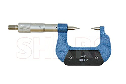 Shars 0-1" Micrometer 303-2307 P) - size: 0-1" 303-2307