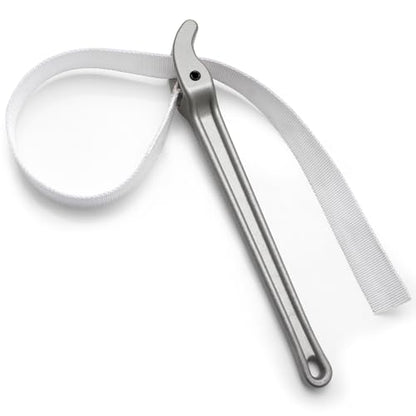 Lasnten 16 Inch Oil Filter Strap Wrench for Plumbing Adjustable Pipe Wrench