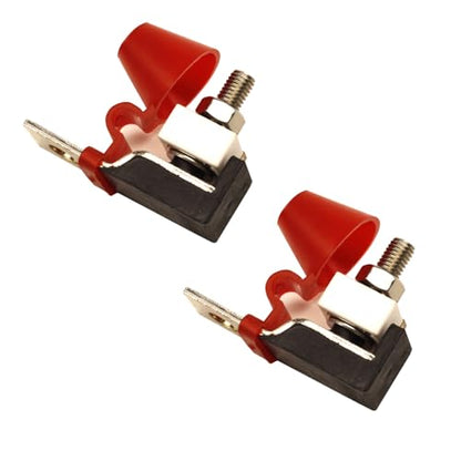 2Pack 58V Single Stud 5/16"(M8) Marine Rated Battery Fuse 40A, Terminal Fuse Block Kit with Fuse 40A for Boat RV Car Truck Cruise - style: 40A