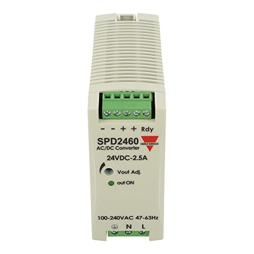 SPD24601 | CARLO GAVAZZI POWER SUPPLY UNIT 100-240VAC 2.5A 24VDC - style: 60W @ 24VDC