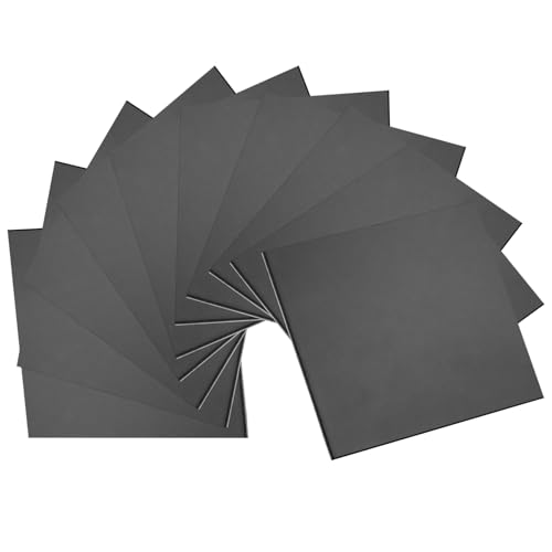 DGSL 10 Pcs Foam Sheets Self Adhesive, 1/8 in Thick X 6 in X 6 in Closed Cell Foam Pad Neoprene Rubber Sheets Non-Slip Insulation Pads Vibration for Furniture Crafts Cars - size: 6" x 6" x 1/8"