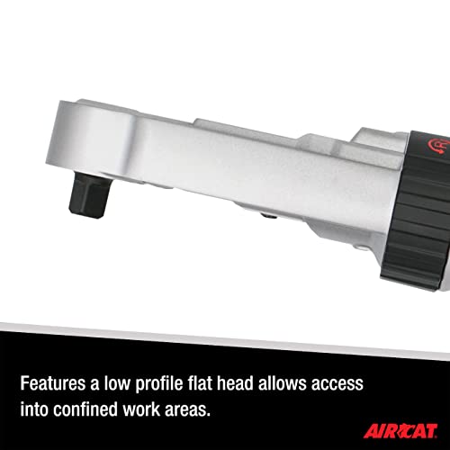 AIRCAT 809-SH-5 1/2" Sealed Flat Head Ratchet - size: 1/2-Inch (Pack of 1)