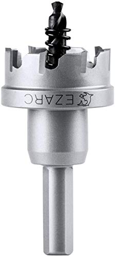 EZARC Carbide Hole Saw Heavy Duty, Hole Cutter for Stainless Steel, Sheet Metal 1-7/8" 48mm - size: 1-7/8" | 48mm, style: Single Pack