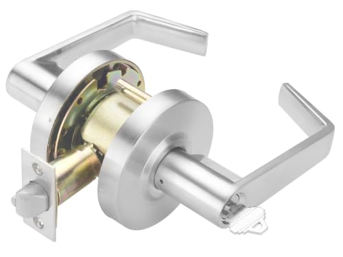 LO-Lock Entrance/Keylock Function, Commercial Lever Door Lock,ADA-Compliant - style: Entrance/Keylock