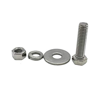 Bolt Fullerkreg 5/16-18x1-1/4 Hex Head Screws Bolts & Nuts Kit - size: (10 Sets) 5/16x1-1/4"