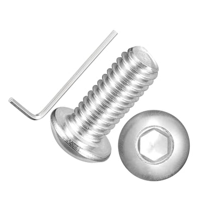 40pcs Button Head Socket Cap Screw-5/16-18x3/4 304 Stainless Steel - size: 5/16"-18x3/4"