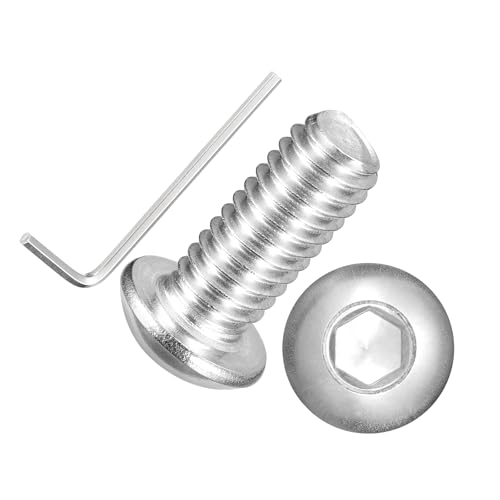 40pcs Button Head Socket Cap Screw-5/16-18x3/4 304 Stainless Steel - size: 5/16"-18x3/4"