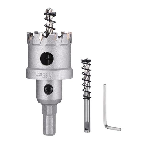 Tungsten Carbide Tipped Hole Saw 1-3/8 Inch 35mm Hole Cutter - size: 1-3/8 Inch (35mm)