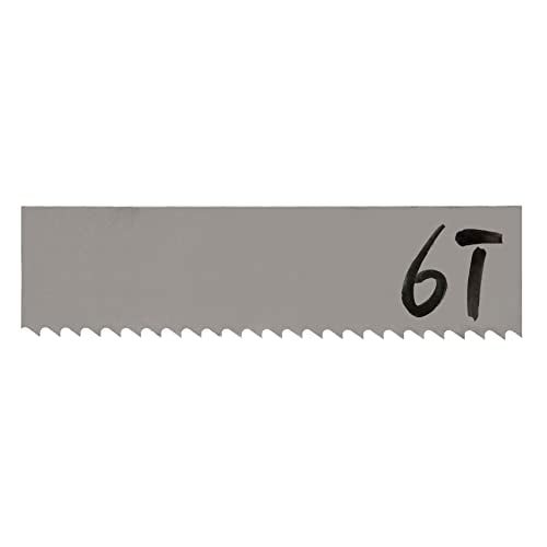 Imachinist S13516 M42 135" x 1" x 6 TPI Bi-Metal Bandsaw Blades for Metal - size: 6TPI