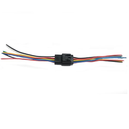 1 Set 8 Pin Car Engineering Waterproof Electrical Wire Cable Connector Plug with Cable