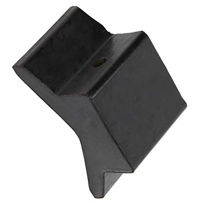 Astibym Boat V Block , Rustproof Bow Stop Black Universal Stable for Caravans for Trailers