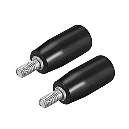uxcell 2 Pcs Revolving Handwheel Machine Handle M6 Male Threaded Stem for Milling Machine - size: M6 x 32mm