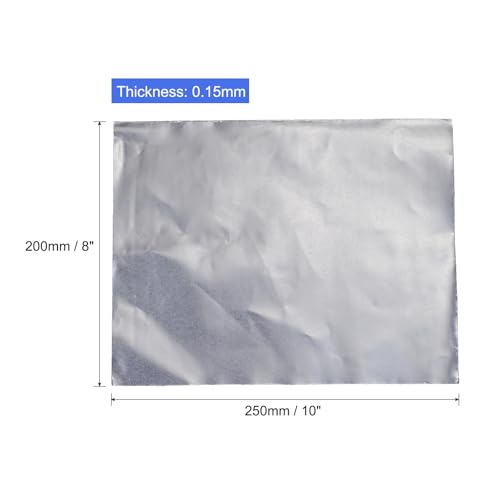 PATIKIL Flexible Graphite Foil Graphite Gasket Sheet 250x200x0.15mm - size: 250x200x0.15mm