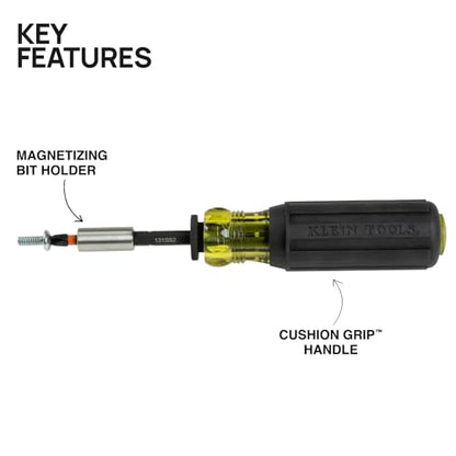 Klein Tools 33803 ProFlex 42-Bit Impact Driver Bit Set with Modular Case - size: 42 Bit Set