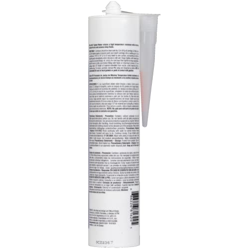 Permatex 81624 Ultra Red High Temperature Gasket Maker, 13 oz - size: 13 Fl Oz., style: Ultra Red