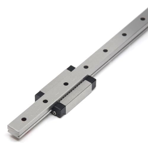 500mm MGN12 Linear Rail Guide with Black MGN12H Carriage Block for 3D Printer and CNC Machine - size: 500mm, style: Rail + MGN12H(Black)