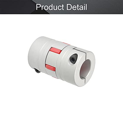 Fielect Shaft Coupling 20mm to 20mm Bore L66x40D Flexible Coupler Joint for Servo Stepped Motor - size: 20mm to 20mm Bore L66x40D