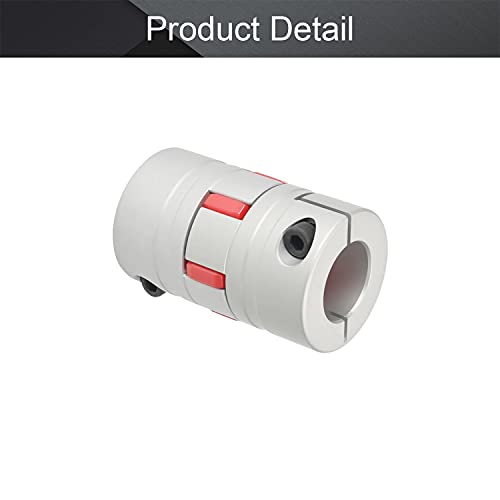 Fielect Shaft Coupling 22mm to 22mm Bore L66x40D Flexible Coupler Joint for Servo Stepped Motor - size: 22mm to 22mm Bore L66x40D