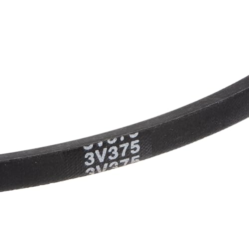 uxcell 3V375 Rubber V Belt 37.5" Length x 0.38" Width x 0.31" Thick, Industrial Power Transmission Belt - size: 37.5" Length