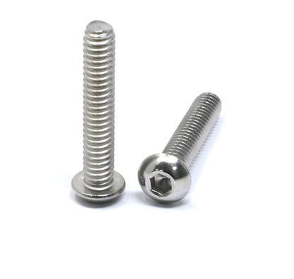 iexcell 25 Pcs 1/4-20 x 1-3/8" Stainless Steel 304 Hex Socket Button Head Cap Screws Bolts Kit - size: 1/4-20 x 1-3/8"
