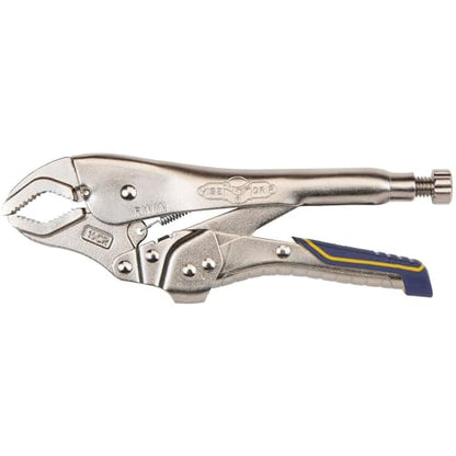 IRWIN VISE-GRIP Locking Pliers, 10-Inch Fast Release Curved Jaw (IRHT82573) - style: NEW