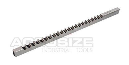 Accusize 3/8 in Style C HSS Keyway Broach, 5000-0022 - size: 3/8 in -C