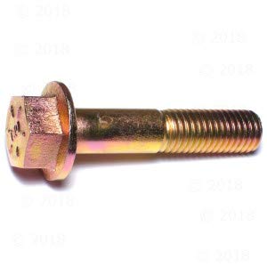 Hard-to-Find Fastener 014973240660 Grade 8 Coarse Hex Flange Bolts, 5/8-11 x 3, Piece-10 - size: 5/8-11 x 3"