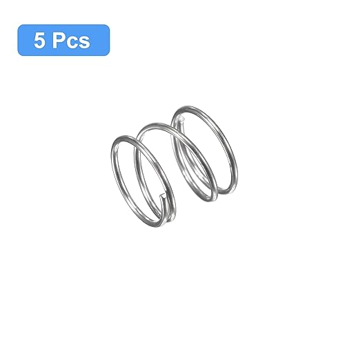 uxcell 5Pcs Compression Spring 304 Stainless Steel 11mmOD,0.8mmWD,10mmFL - size: 0.8mmx11mmx10mm
