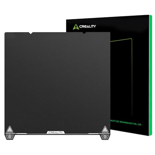 Official Creality K1 Max Build Plate 315x310mm Double Sided Epoxy Resin Coating Spring Steel Magnetic K1 Max Bed Plate 3D Printer Build Plate for K1 Max & Ender 3 V3 Plus (No Magnetic Sheet) - style: K1 Max Double Side EP Plate