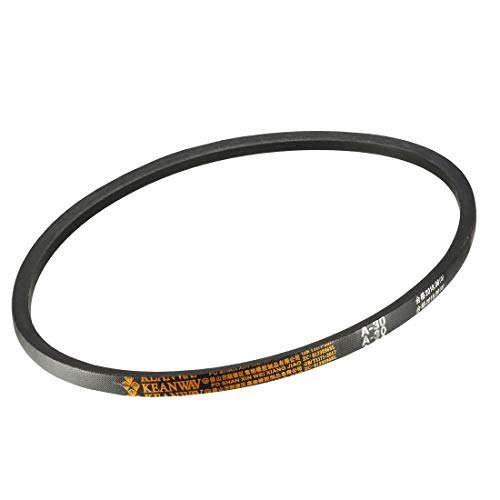 uxcell A30 Drive V-Belts 30" Inner Length 13mm Width 8mm Thick JIS Standard A-Section Rubber Drive Transmission Belt - size: 30"