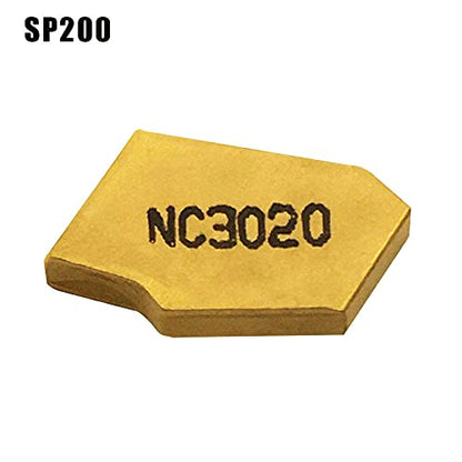GBJ SP200 Grooving Inserts Precise Cut-Off Machining for SPB26-2 Blade