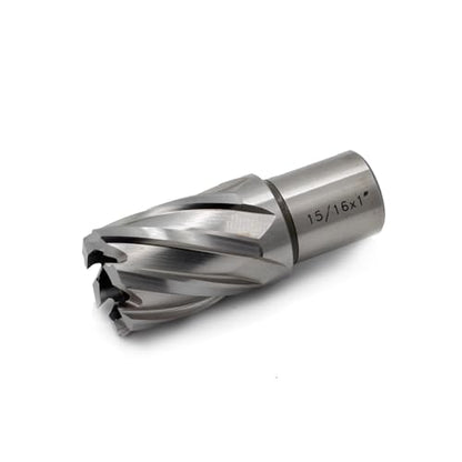 OSCARBIDE 15/16" x 1" HSS Annular Cutter 3/4" Weldon Shank Mag Drill Bit