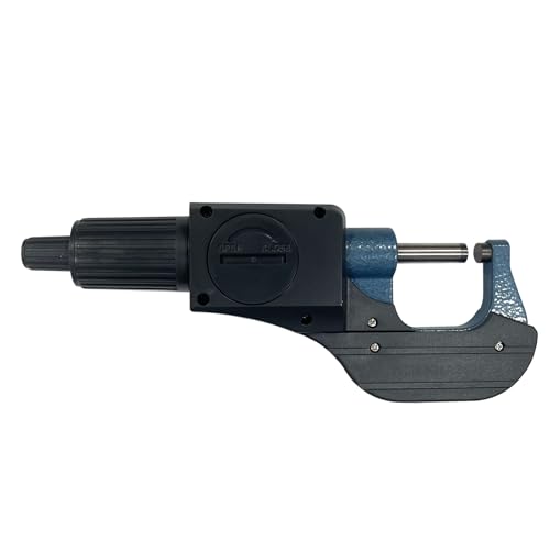 Digital Outside Micrometer, MFQNENLK Digital Electronic Display Micrometer 0-1"/0-25mm, Professional Inch/Metric Measuring Tool 0.00005"/0.001 mm, with Protective Case & Battery