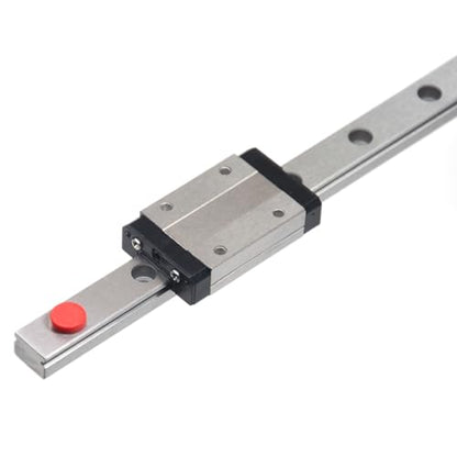 500mm MGN12 Linear Rail Guide with Black MGN12H Carriage Block for 3D Printer and CNC Machine - size: 500mm, style: Rail + MGN12H(Black)