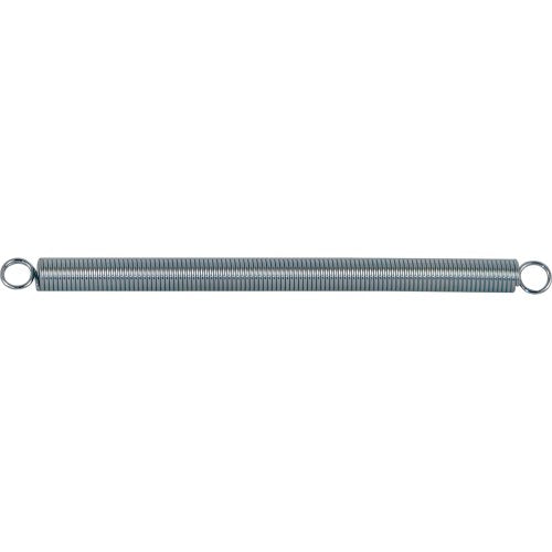 Prime-Line SP 9606 Extension Spring, Spring Steel Construction, Nickel-Plated Finish, 0.020 GA x 5/32 In. x 2-1/2 In., Closed Single Loop, (2 Pack) - size: 5/32 in. x 2-1/2 in.