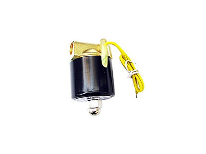 1/4 inch 110V-120V AC Brass Electric Solenoid Valve NPT Gas Water Air N/C