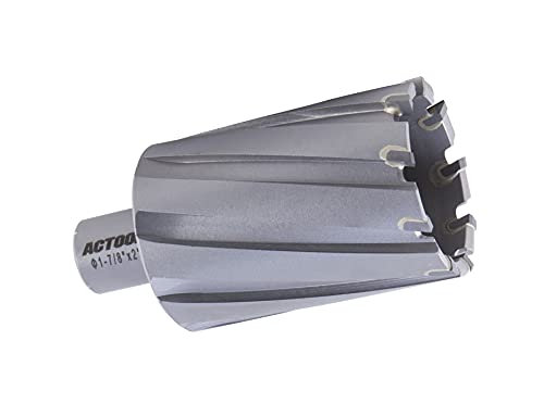 1-7/8'' Diameter x 2'' Depth of Cut Carbide Tipped TCT ANNULAR Cutter with 3/4'' Weldon Shank - size: 1-7/8'' x 2''