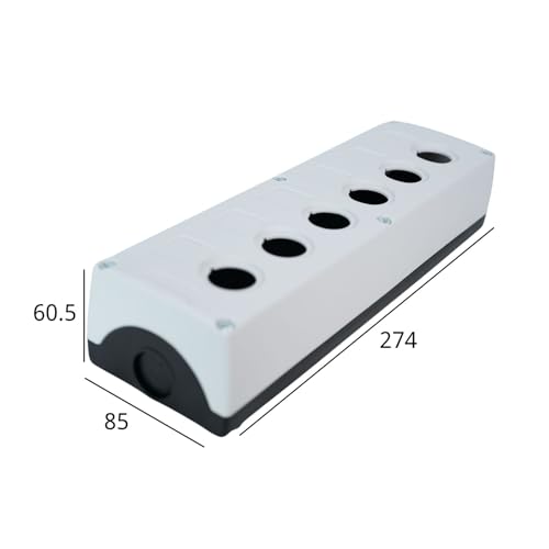 6 Button Mounting Hole Push Button Switch Control Station