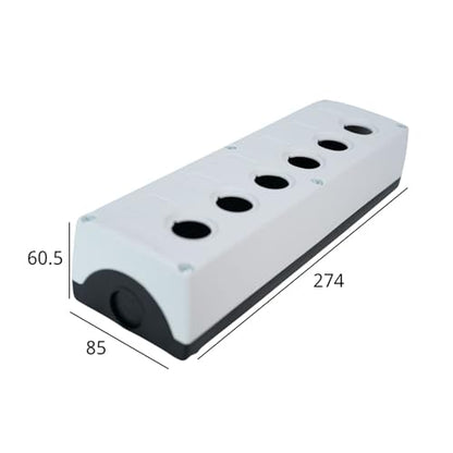 6 Button Mounting Hole Push Button Switch Control Station