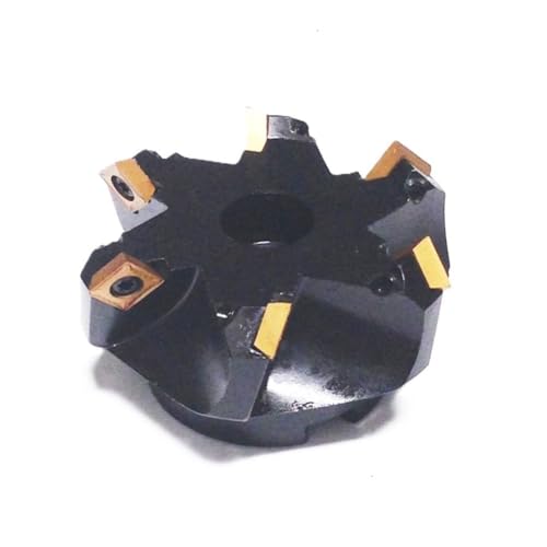 HHIP 2062-3500 3-1/2 Inch x 1 Bore 45 Degree SCMT Indexable Face Mill - size: 3-1/2" Cutting Dia, 1" Hole, 1.97" Length, style: 6 Teeth