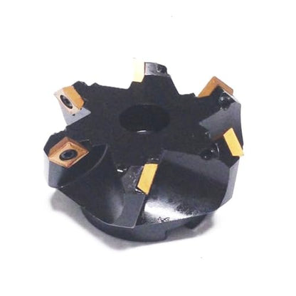 HHIP 2062-3500 3-1/2 Inch x 1 Bore 45 Degree SCMT Indexable Face Mill - size: 3-1/2" Cutting Dia, 1" Hole, 1.97" Length, style: 6 Teeth