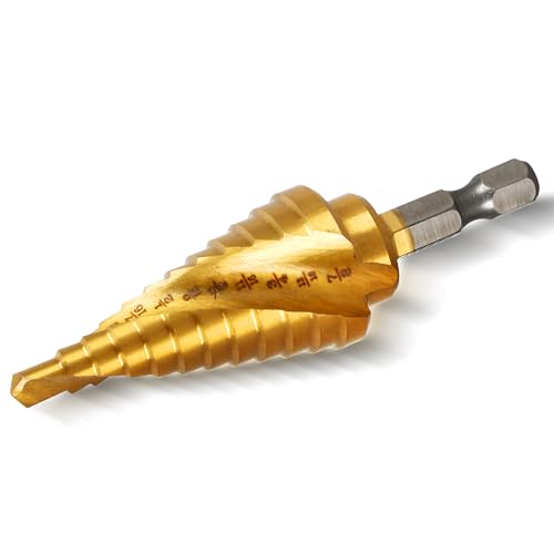 DWA1786IR StepBit Impact Ready Step Drill Bit for Metal