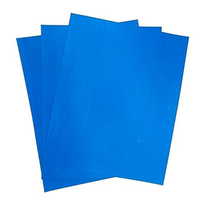 Gasket Making Material Paper Sheet High Temp Pressure Chemical Grade for Gasoline Diesel Oil Air Compressor DIY Rebuild Sealing (1508, 3 Pcs, Blue, Non Asbestos) - style: 1508, 3 Pcs, Blue, Non Asbestos