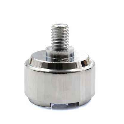 1/2"-13 Thread-On Shift Knob Chrome Mounting Adapter
