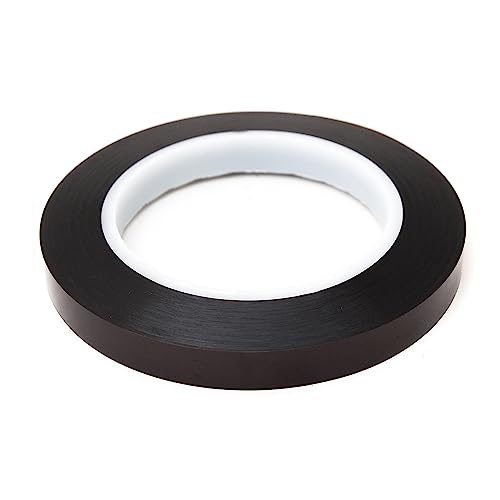 Bertech High-Temperature Polyimide Masking Tape, 1 Mil Thick, 7/16 Inch x 36 Yards - UL Recognized - size: 0.44 Inches